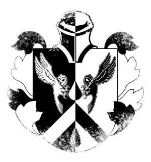 Asio Flammeus, Bleeder, coat of arms